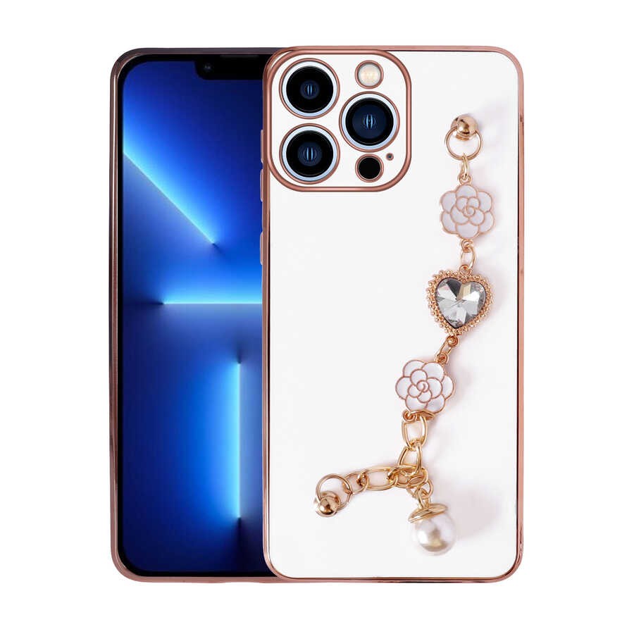 iPhone 13 Pro El Tutamaçlı Kamera Korumalı Zore Taka Silikon Kılıf