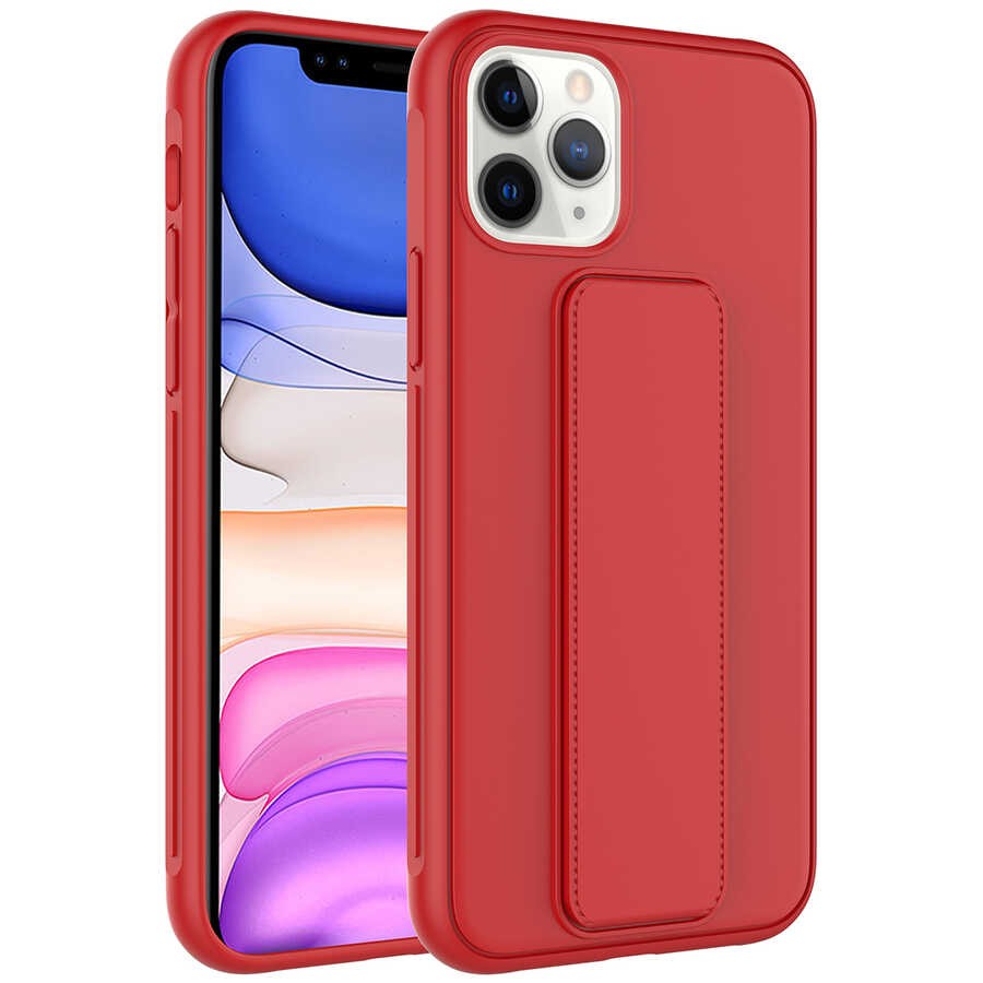 iPhone 11 Pro Max Uyumlu Zore Qstand Kılıf