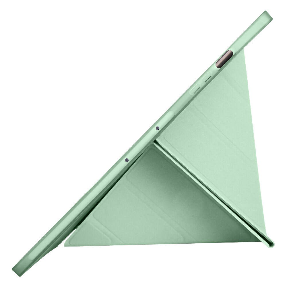 Galaxy Tab S9 Plus  Zore Tri Folding Kalem Bölmeli Standlı