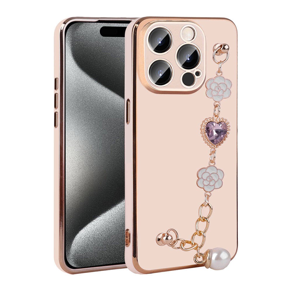 iPhone 15 Pro El Tutamaçlı Kamera Korumalı Zore Taka Silikon Kılıf