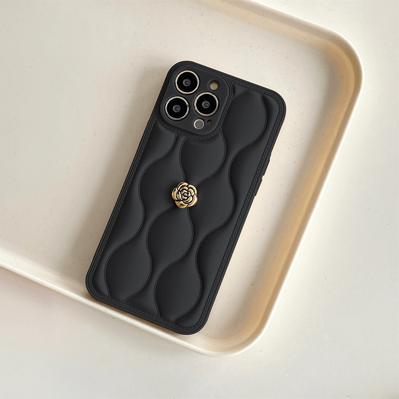 Apple iPhone 13 Pro Max Uyumlu Zebana Camellia Kılıf
