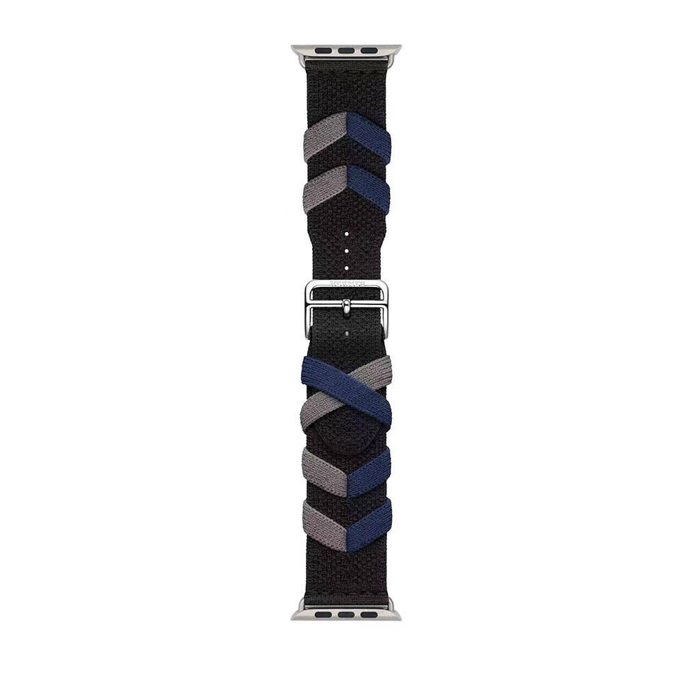 Watch 38mm Zore KRD-97 Sarmal Örgü Tasarımlı Kordon