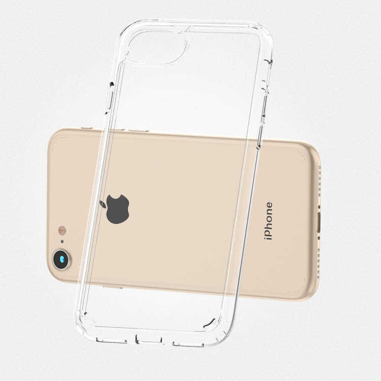 Zore Transparent Case Compatible with iPhone SE 2022