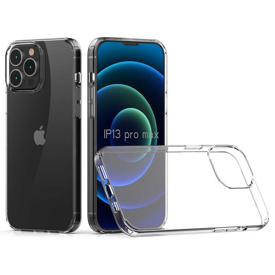 Zore Transparent Case Compatible with iPhone 13 Pro Max