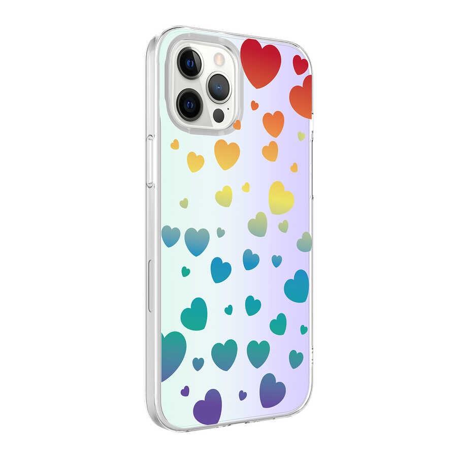 iPhone 12 Pro Zore M-Blue Desenli Kılıf