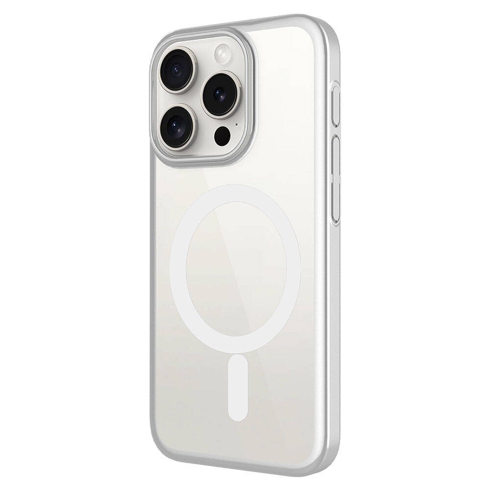 iPhone 15 Pro Max Wireless Şarj Özellikli Sert PC Zore Mat Riksos Magsafe
