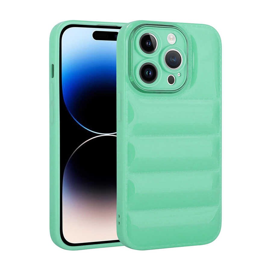 iPhone 14 Pro Max Uyumlu Kamera Korumalı Parlak Airbag'li Zore Galya Kılıf