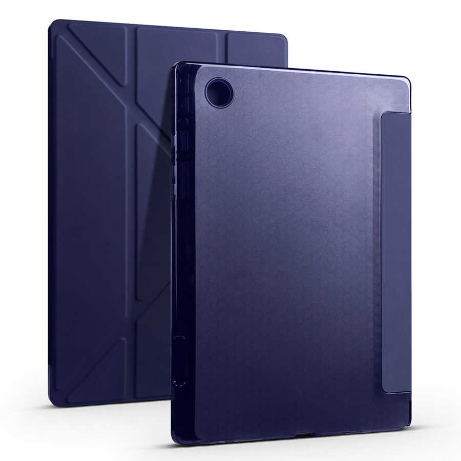 Galaxy Tab A8 10.5 SM-X200 (2021)  Zore Tri Folding Kalem Bölmeli Standlı
