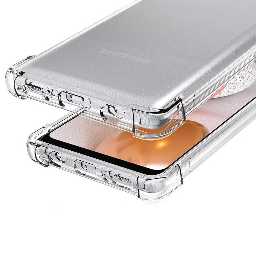 Galaxy M12 Zore Nitro Anti Shock Silikon Kapak