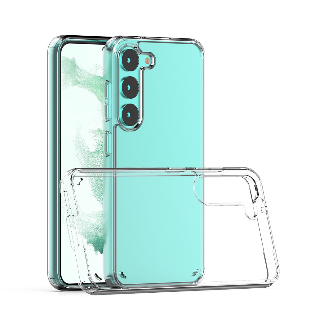 Zore Transparent Case Compatible with Galaxy S23 Plus