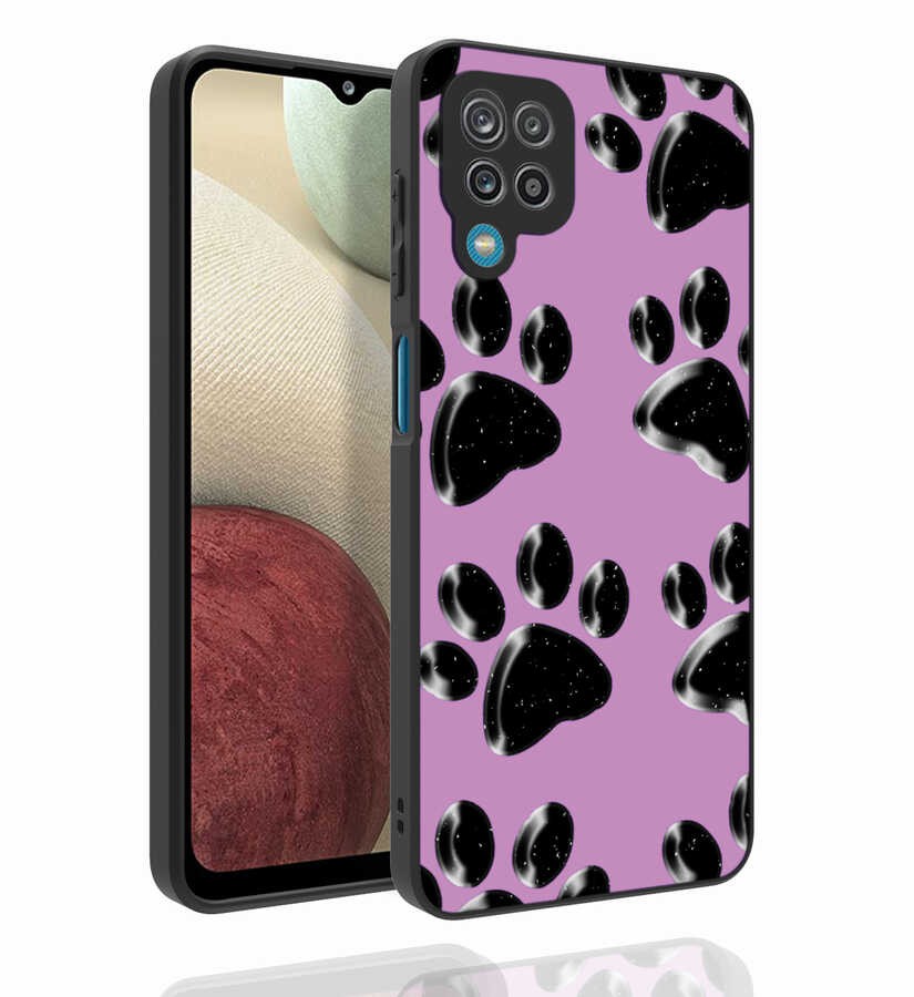 Galaxy M33 Desenli Kamera Korumalı Parlak Zore Nora Kapak