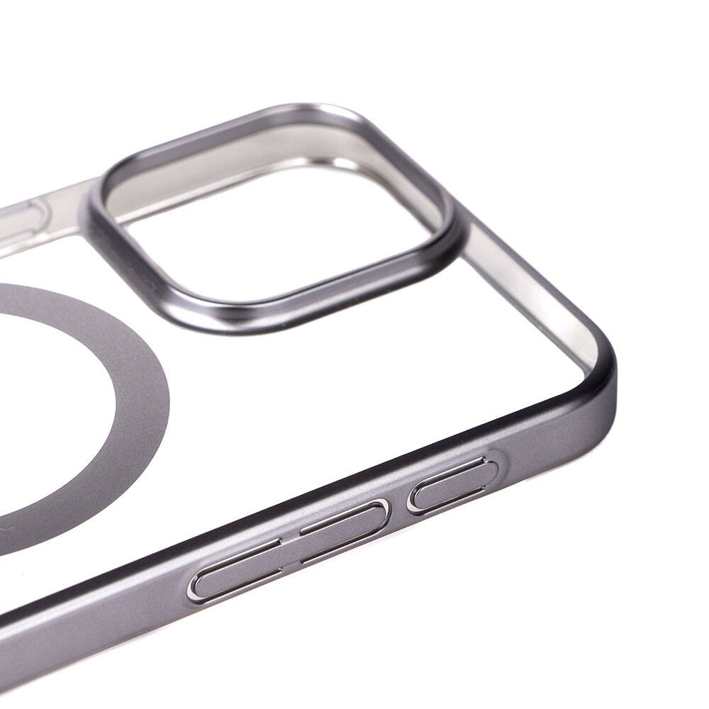 iPhone 15 Pro Max Wireless Şarj Özellikli Sert PC Zore Mat Riksos Magsafe