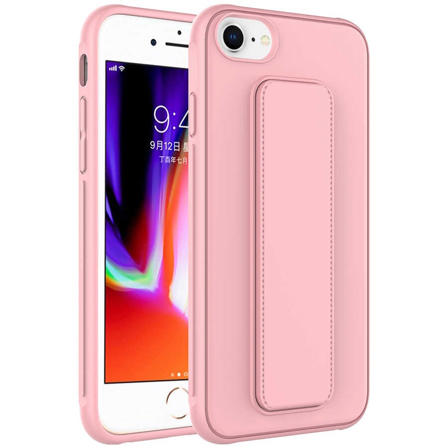 iPhone SE 2020 Zore Qstand Standlı Kılıf