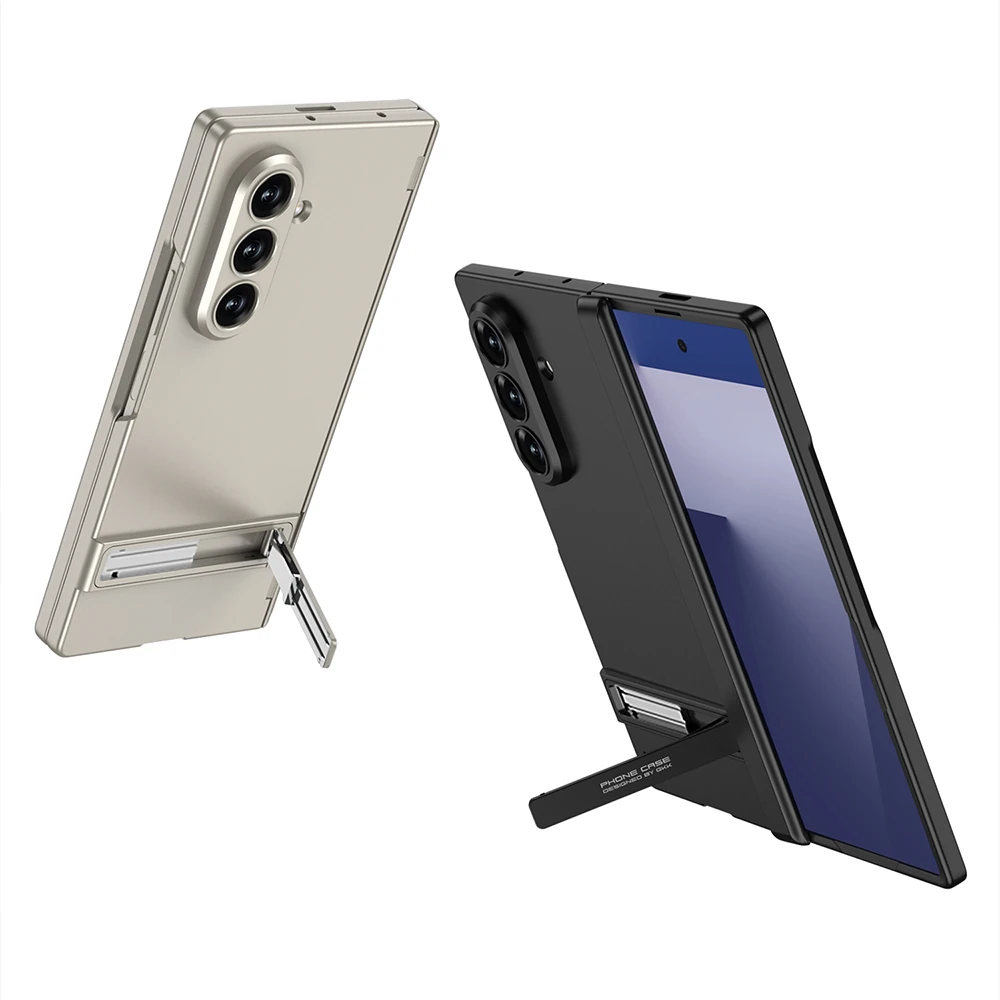 Galaxy Z Fold 7 Kılıf Zore Kıpta Standlı Kapak