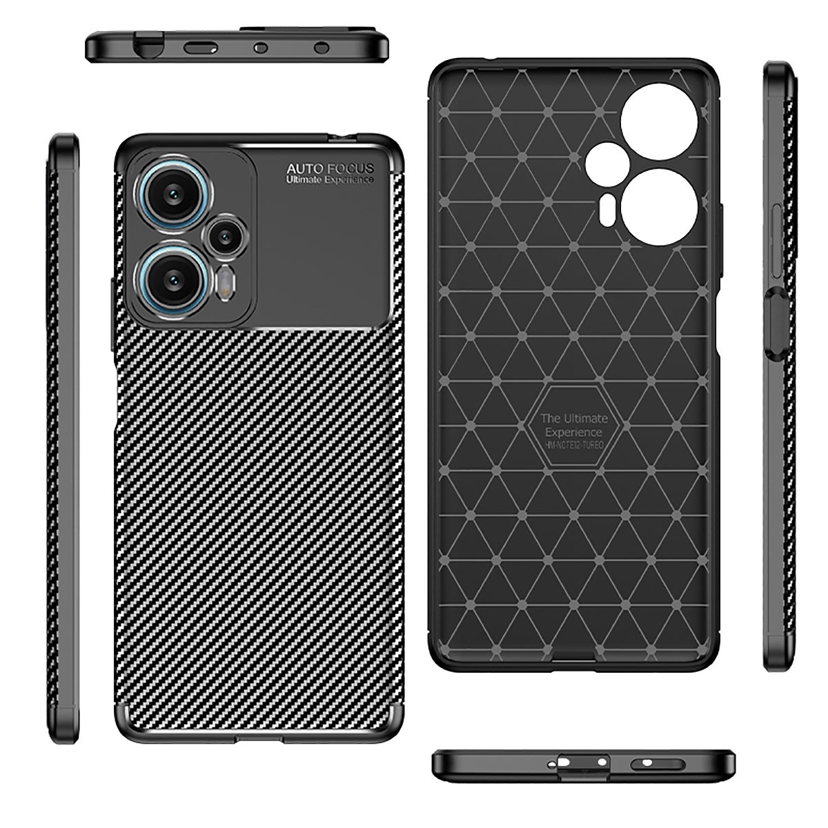 Xiaomi Poco F5 Zore Negro Silikon Kılıf