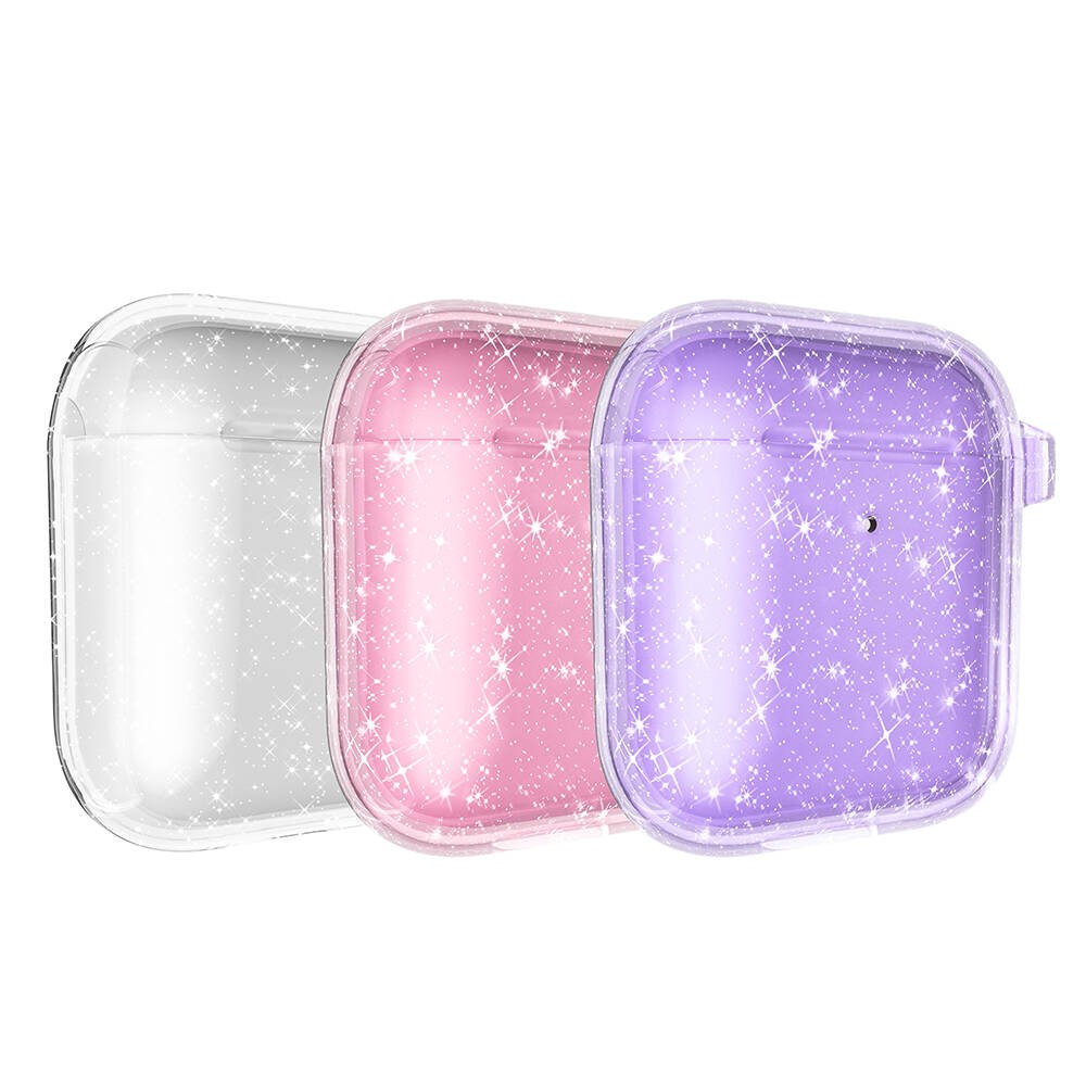 Airpods Zore Allstar Airbag 32 Shining Glitter Transparent Colored Case