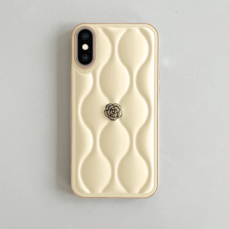 Apple iPhone XS Uyumlu Zebana Camellia Kılıf