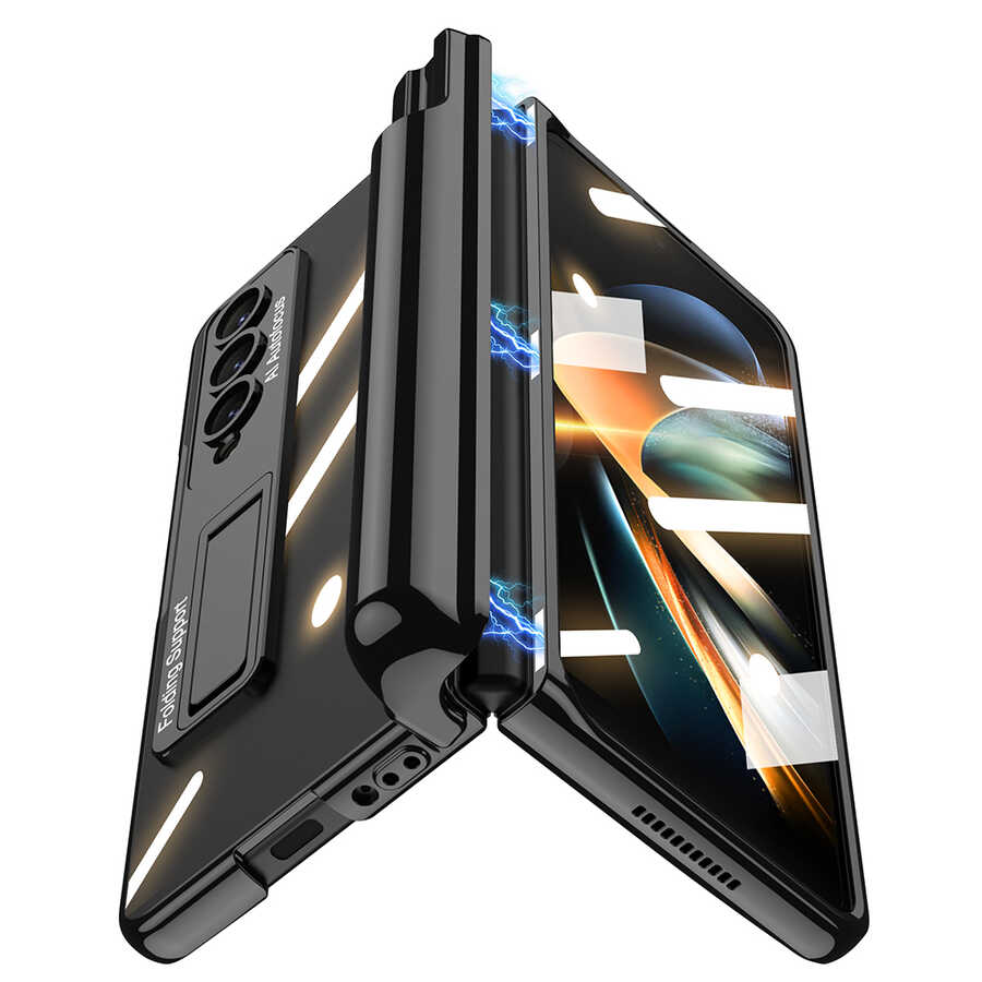 Galaxy Z Fold 4 Zore Kıpta Standlı Kalem Bölmeli