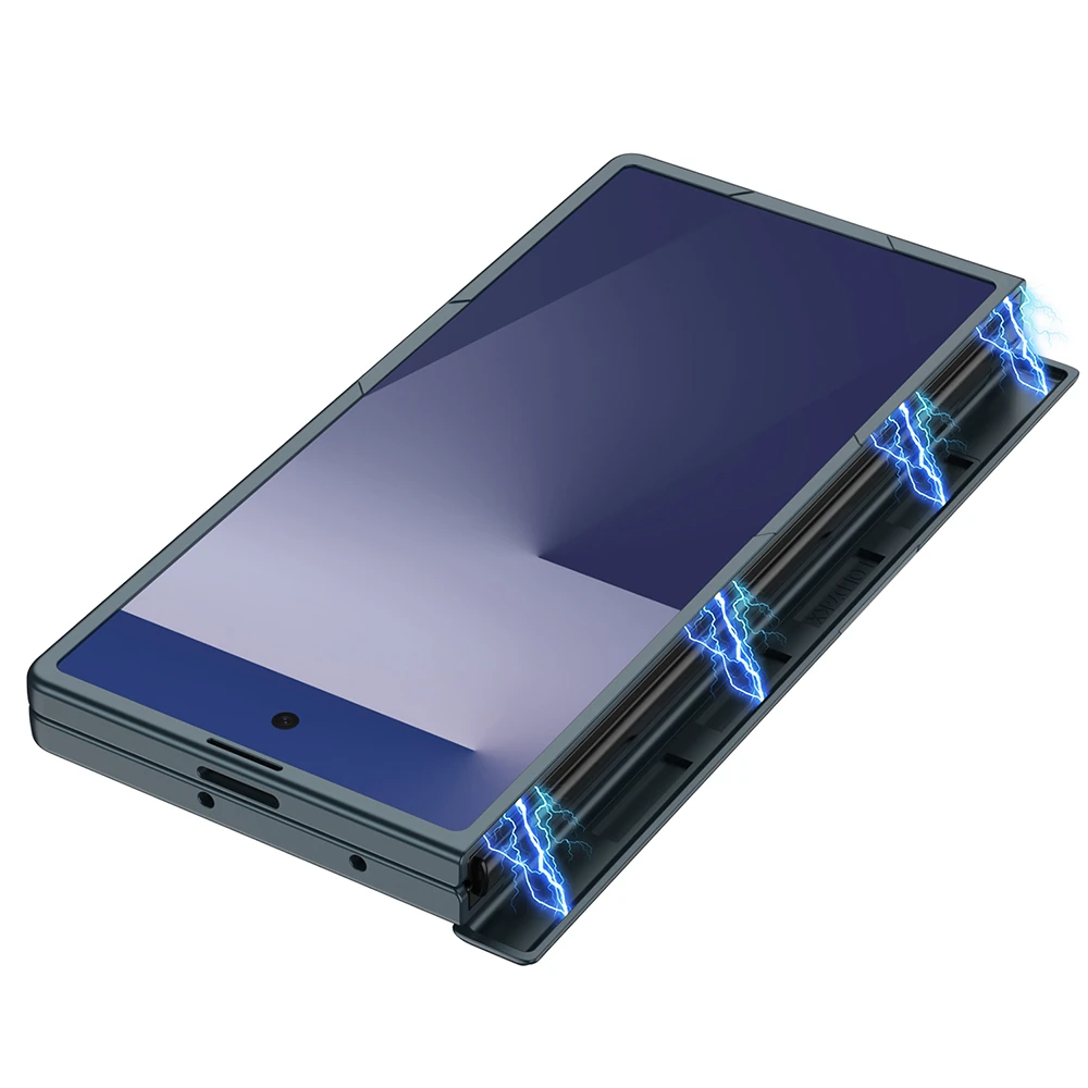 Galaxy Z Fold 7 Kılıf Zore Kıpta Standlı Kapak