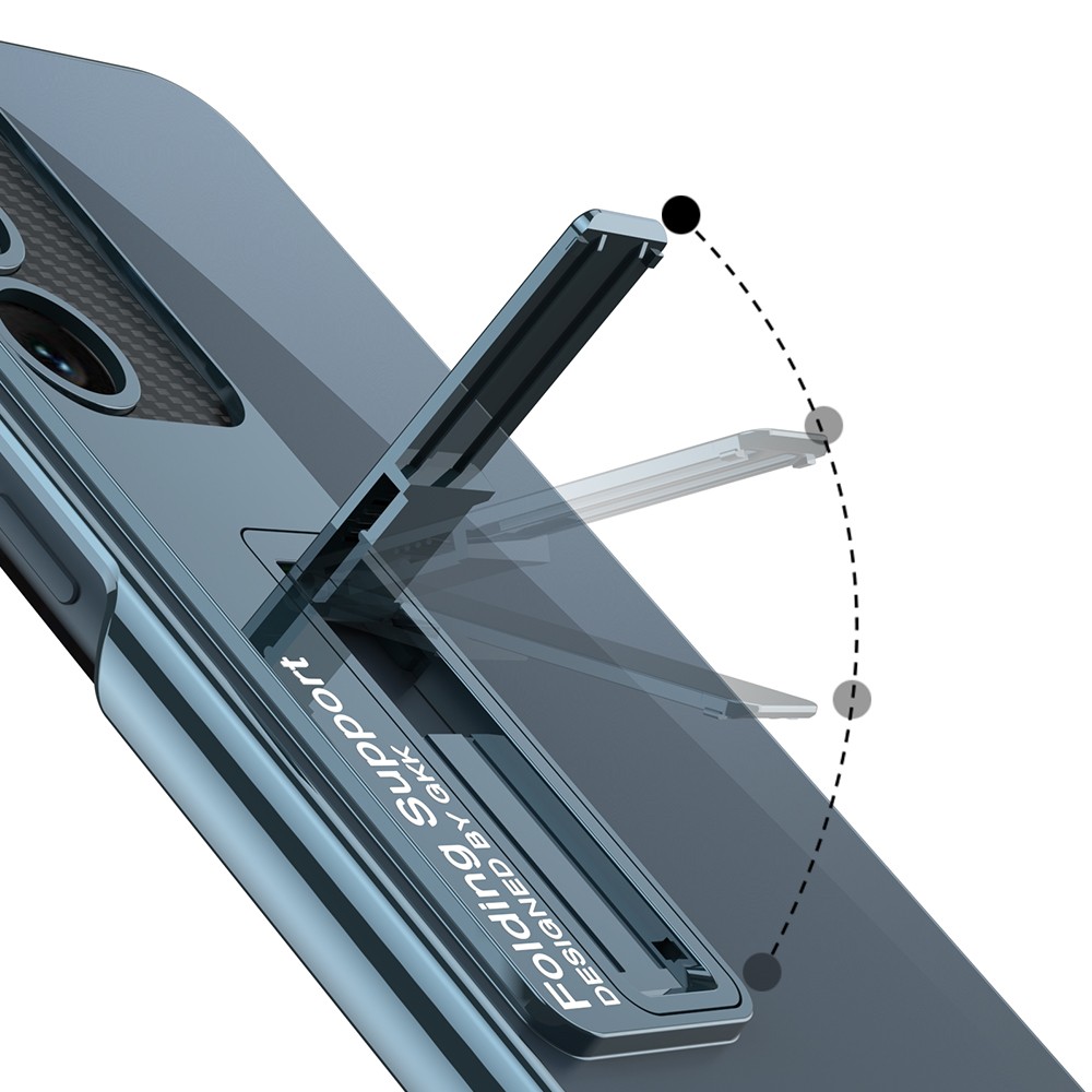 Galaxy S23 Plus Kamera Korumalı Şeffaf Tasarımlı Zore Lego Standlı