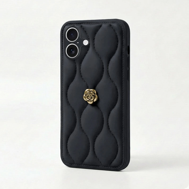 iPhone 16 Uyumlu Zebana Camellia Kılıf