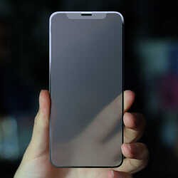 iPhone XS 5.8 Hayalet Ekran Koruyucu Davin Privacy Mat Seramik Ekran Filmi