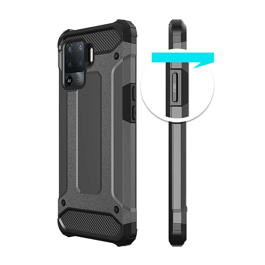 Oppo Reno 5 Lite Zore Crash Silikon Kapak