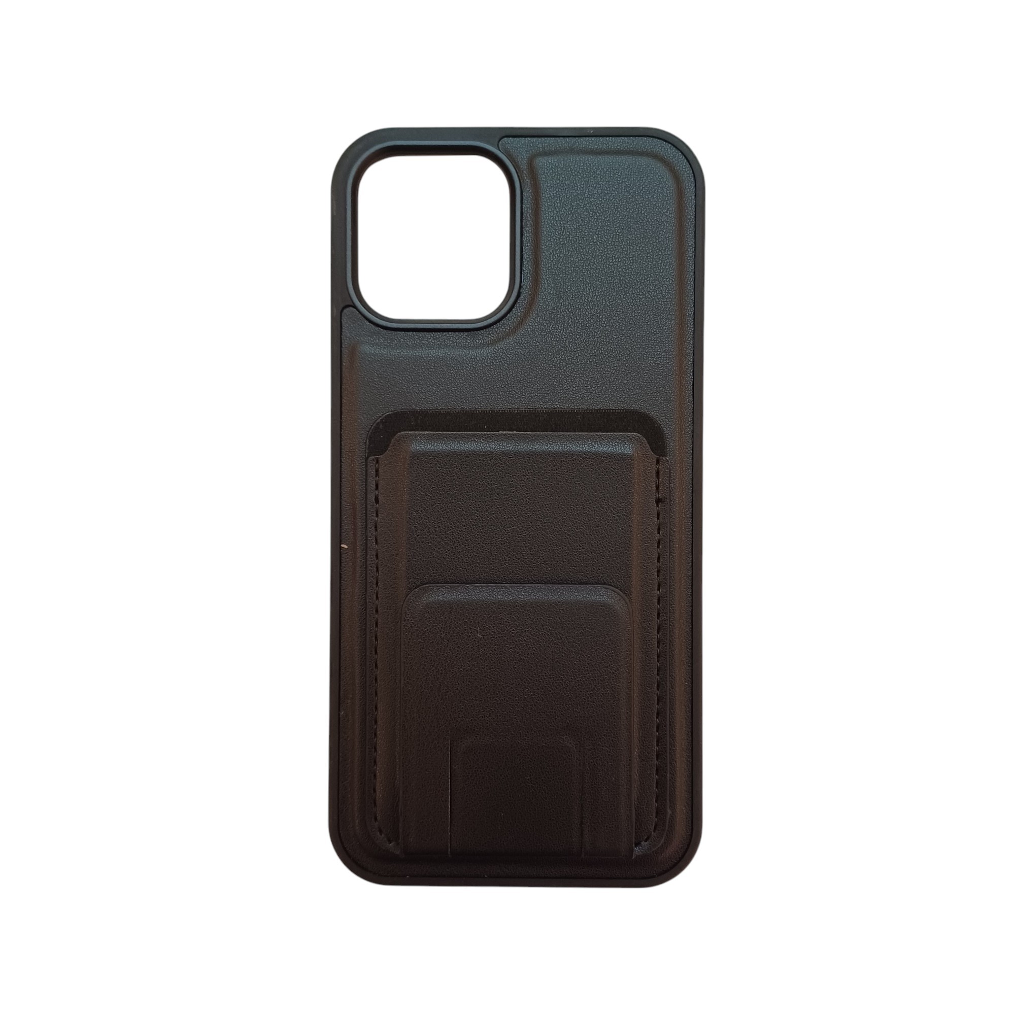 iPhone 14 Pro Max Uyumlu Kartlıklı Stand Özellikli Snx Pu Deri Kılıf