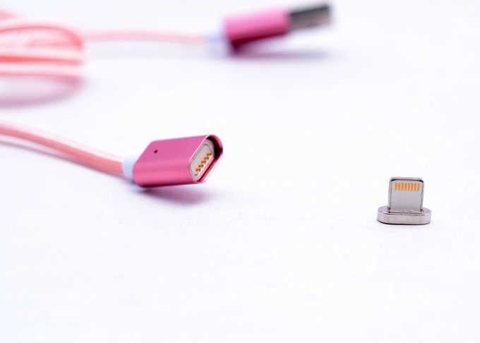 Zore Metal Magnetic Tip Lightning Usb Cable