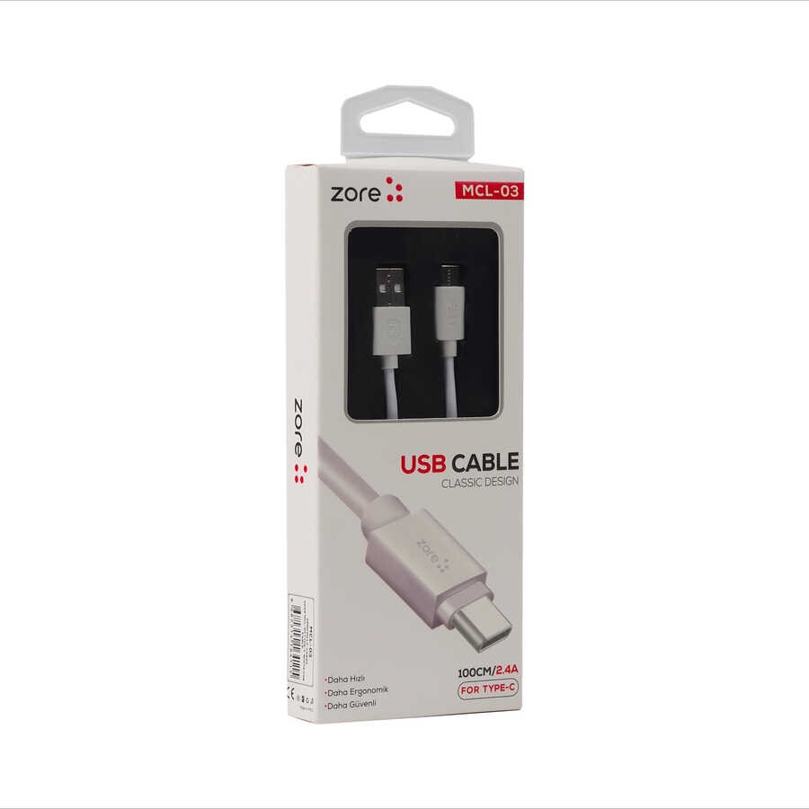 Zore MCL-03 Type-C Usb Cable