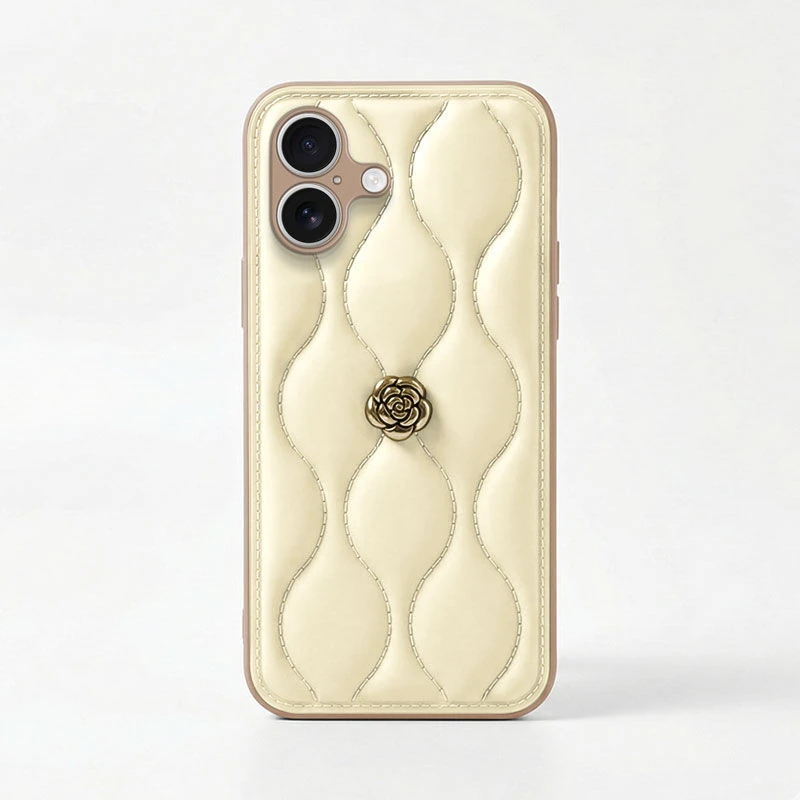 iPhone 16 Plus Uyumlu Zebana Camellia Kılıf