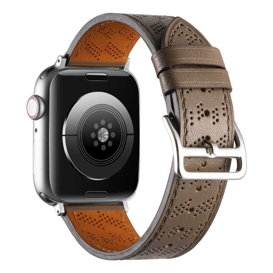 ​​​ Watch 7 45mm KRD-76 PU Deri Kordon Strap Kayış
