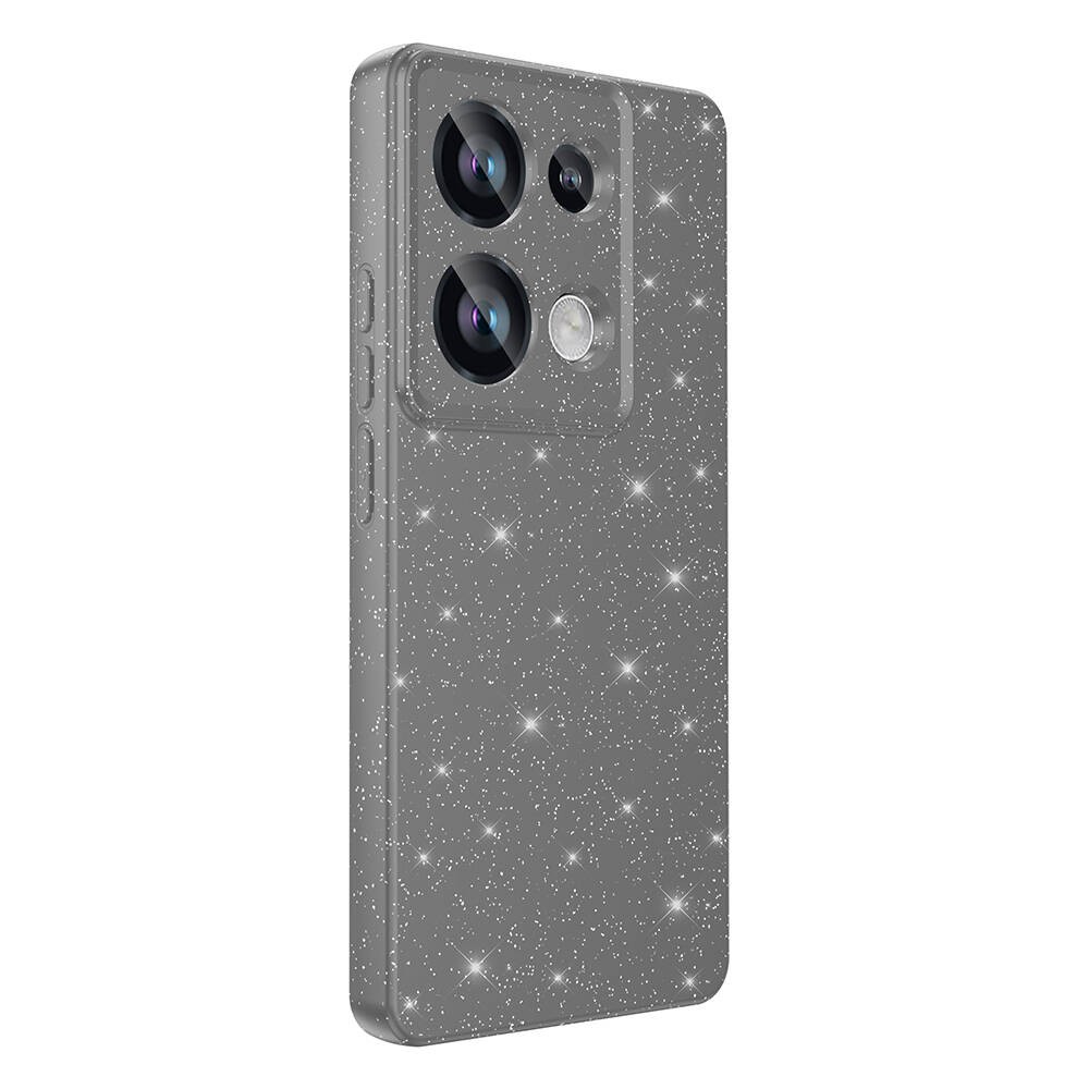 Xiaomi Redmi Note 13 Pro 4G Kamera Korumalı Simli Lüks Zore Koton Kılıf