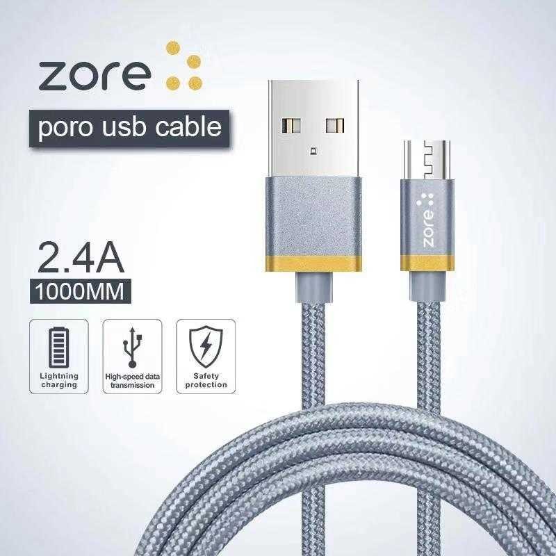 Zore Poro Micro Usb Kablo 1M