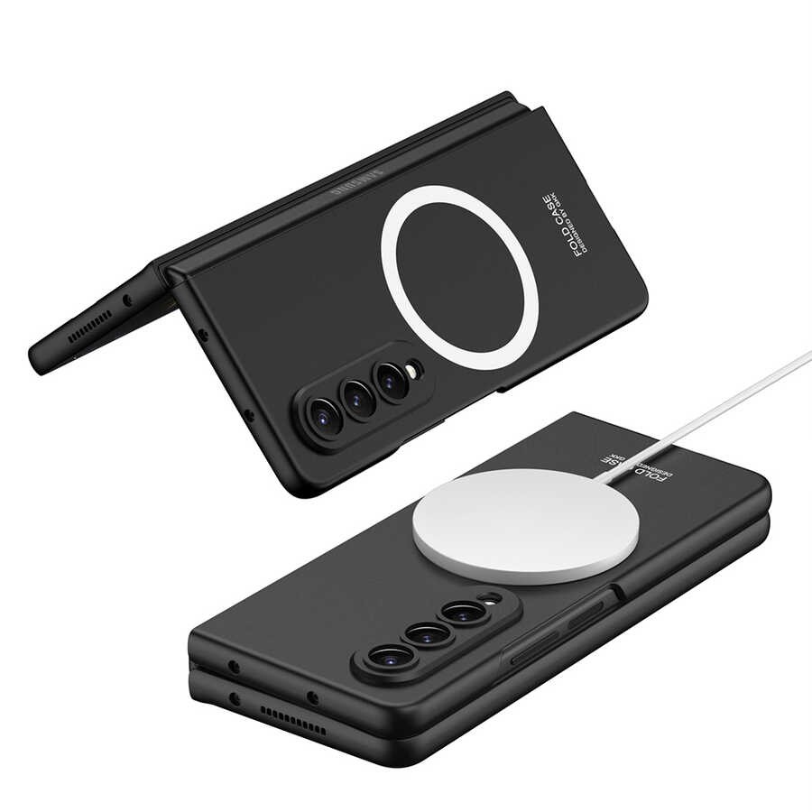 Galaxy Z Fold 4 Wireless Şarj Özellikli Zore Kıpta Magsafe