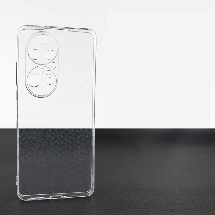 Huawei P50 Pro Kılıf Zore Süper Silikon Kılıf