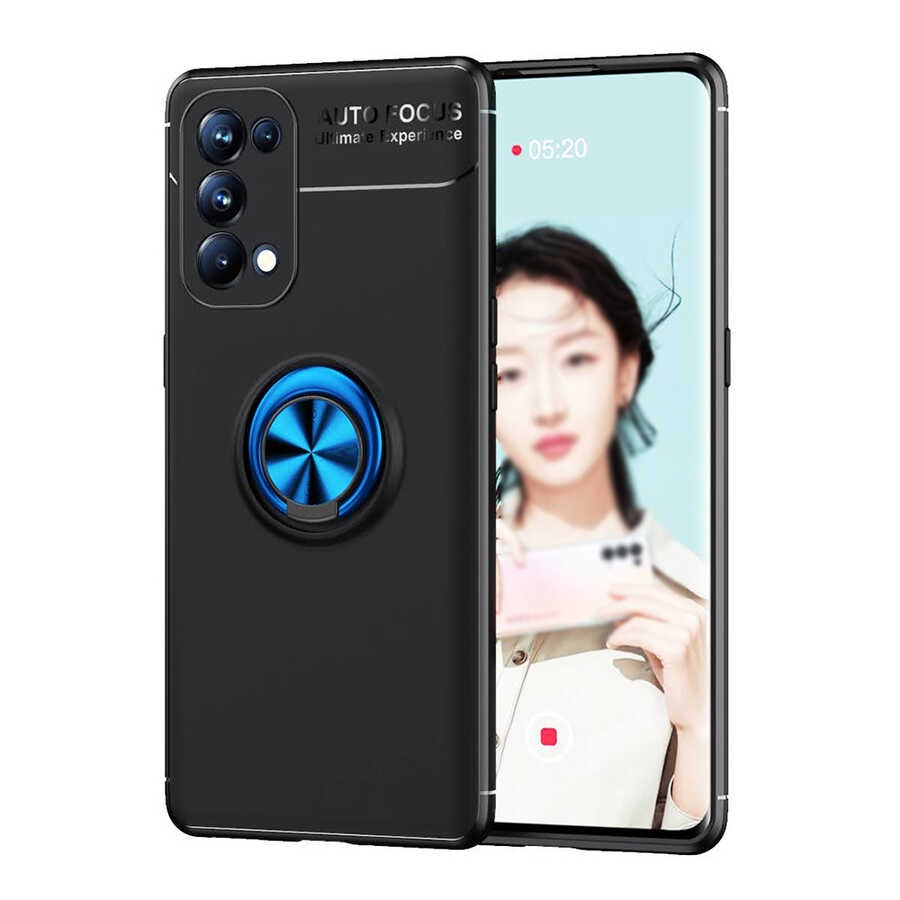 Oppo Reno 5 5G Zore Ravel Silikon Kapak