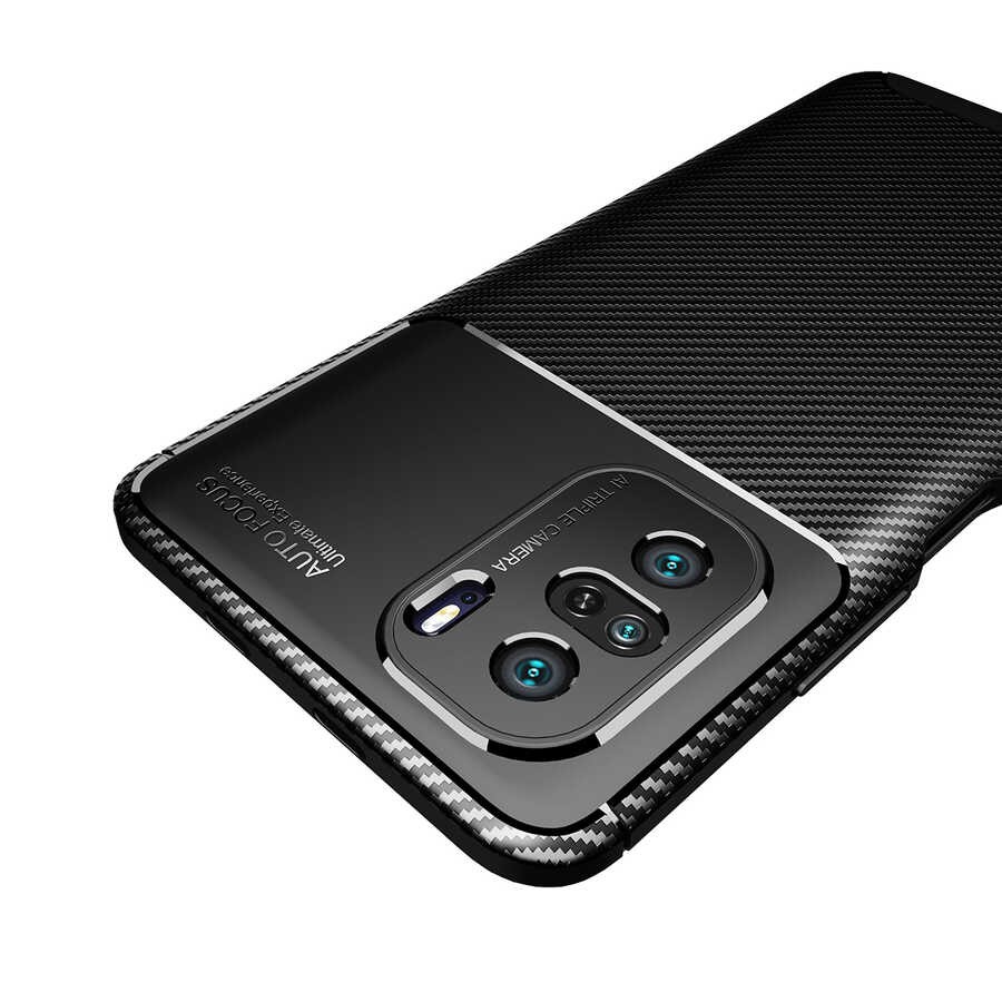 Xiaomi Poco F3 Zore Negro Silikon Kılıf