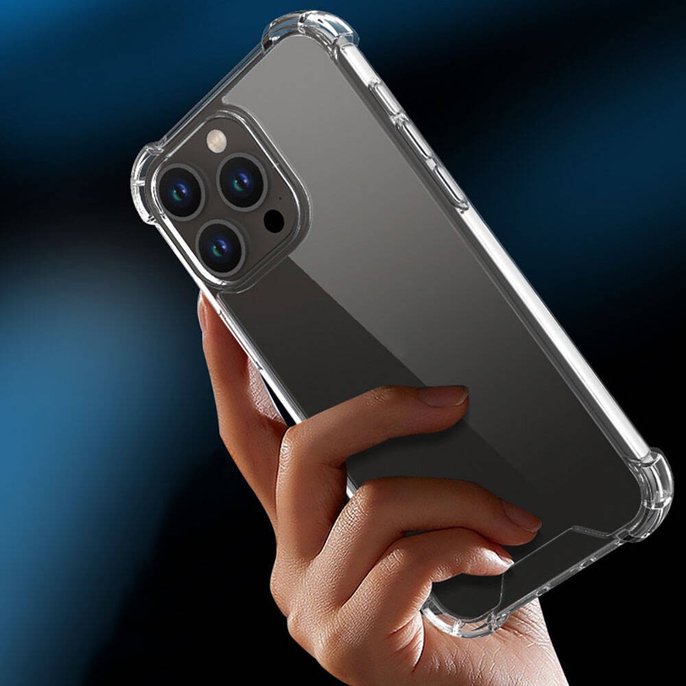 iPhone 15 Pro Zore Nitro Anti Shock Silikon Kapak