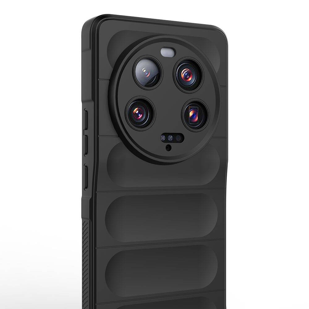 Xiaomi Mi 13 Ultra Esnek TPU Oyuklu Arka Yüzey Tasarımlı Zore Etnik Silikon Kılıf