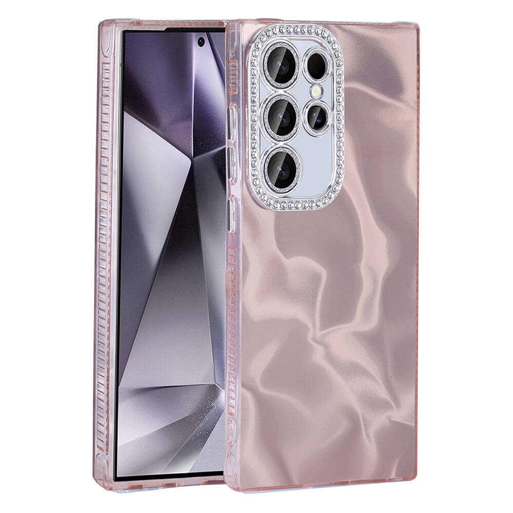 Galaxy S23 Ultra Airbagli Parlak Taş Detay Tasarımlı Zore Esila