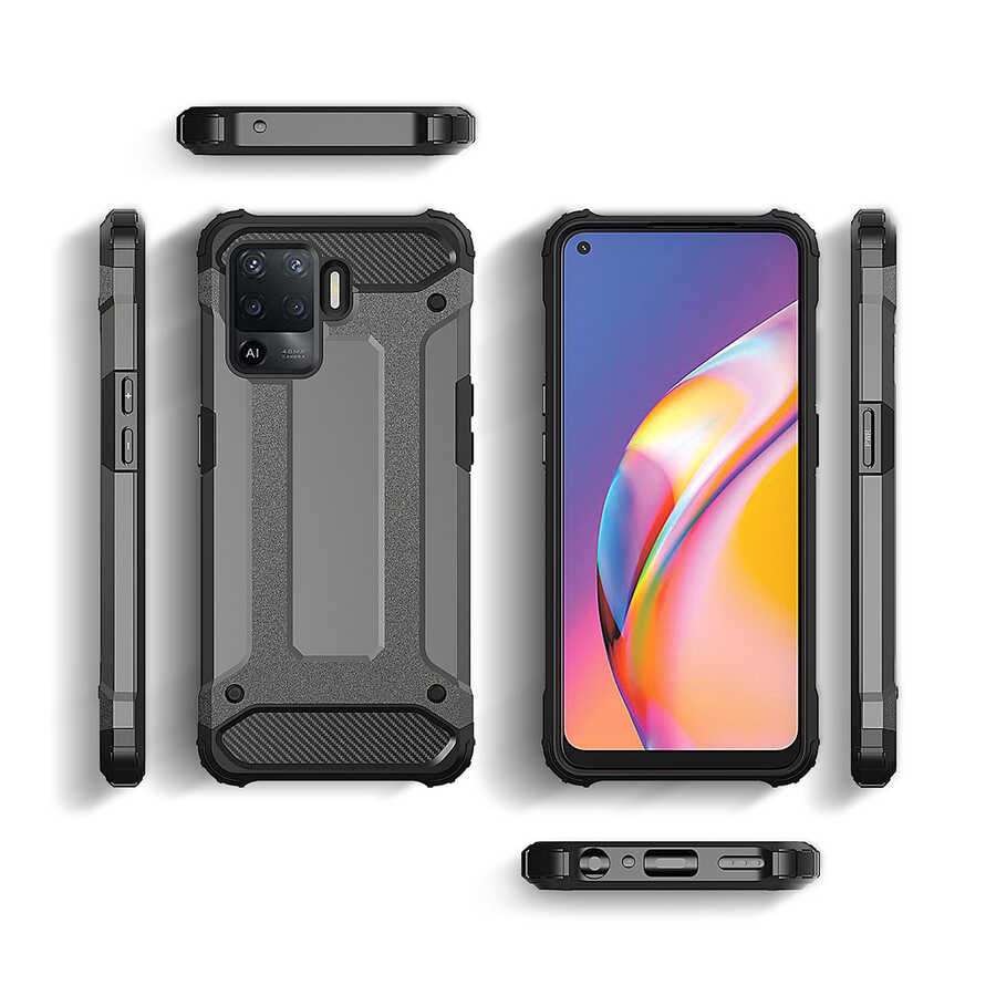 Oppo Reno 5 Lite Zore Crash Silikon Kapak
