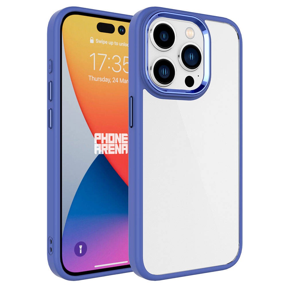 iPhone 15 Pro Kılıf Zore Krom Kılıf