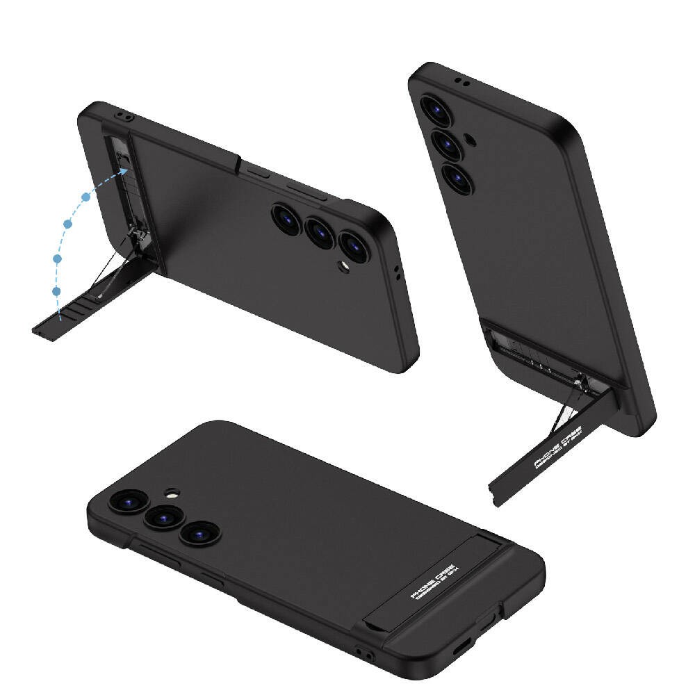Galaxy S24 Ultra Zore Kamera Korumalı Dikey Standlı Ays Kılıf