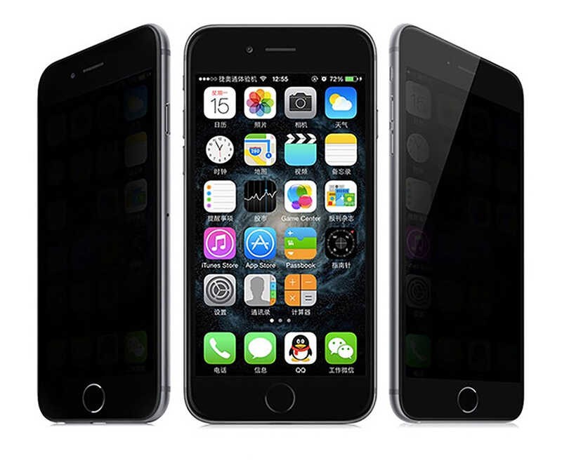 iPhone SE 2020 Davin 5D Privacy Cam Ekran Koruyucu