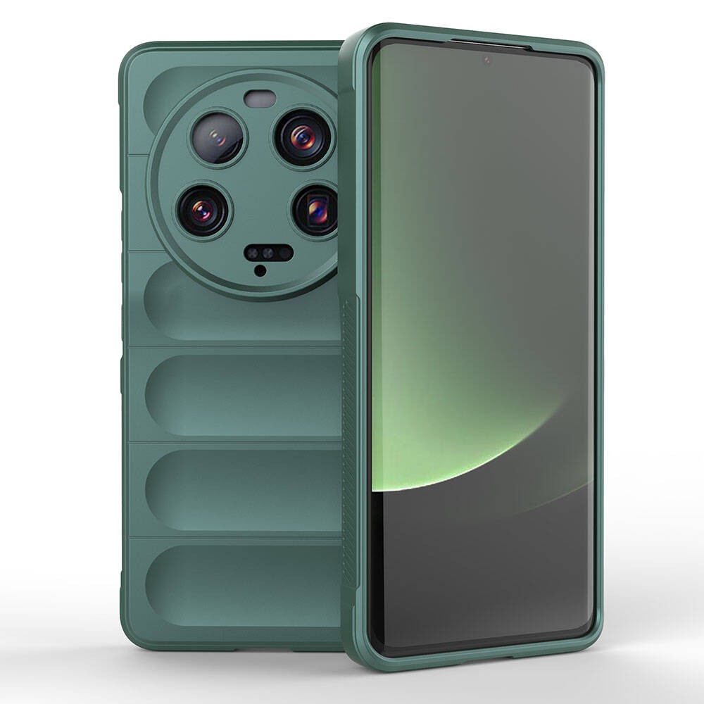 Xiaomi Mi 13 Ultra Esnek TPU Oyuklu Arka Yüzey Tasarımlı Zore Etnik Silikon Kılıf