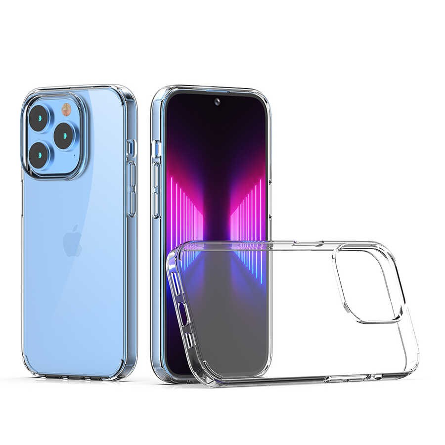 Zore Transparent Case Compatible with iPhone 14 Pro