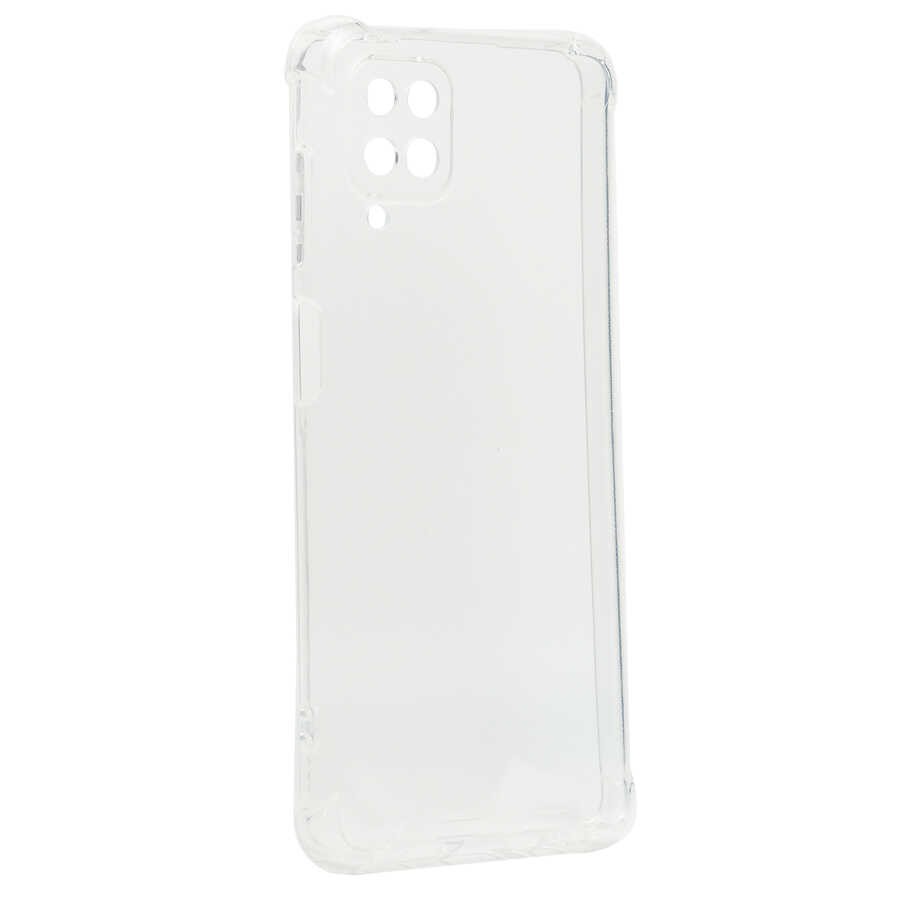 Galaxy A12 Zore Kamera Korumalı Nitro Anti Shock Silikon Kapak