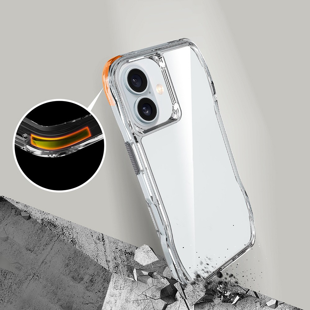 iPhone 16 Airbagli Şeffaf Zore İncek