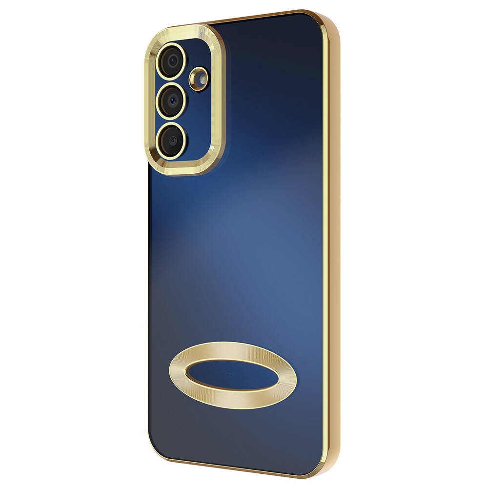 Galaxy A25 Kamera Korumalı Logo Gösteren Zore Omega Kılıf